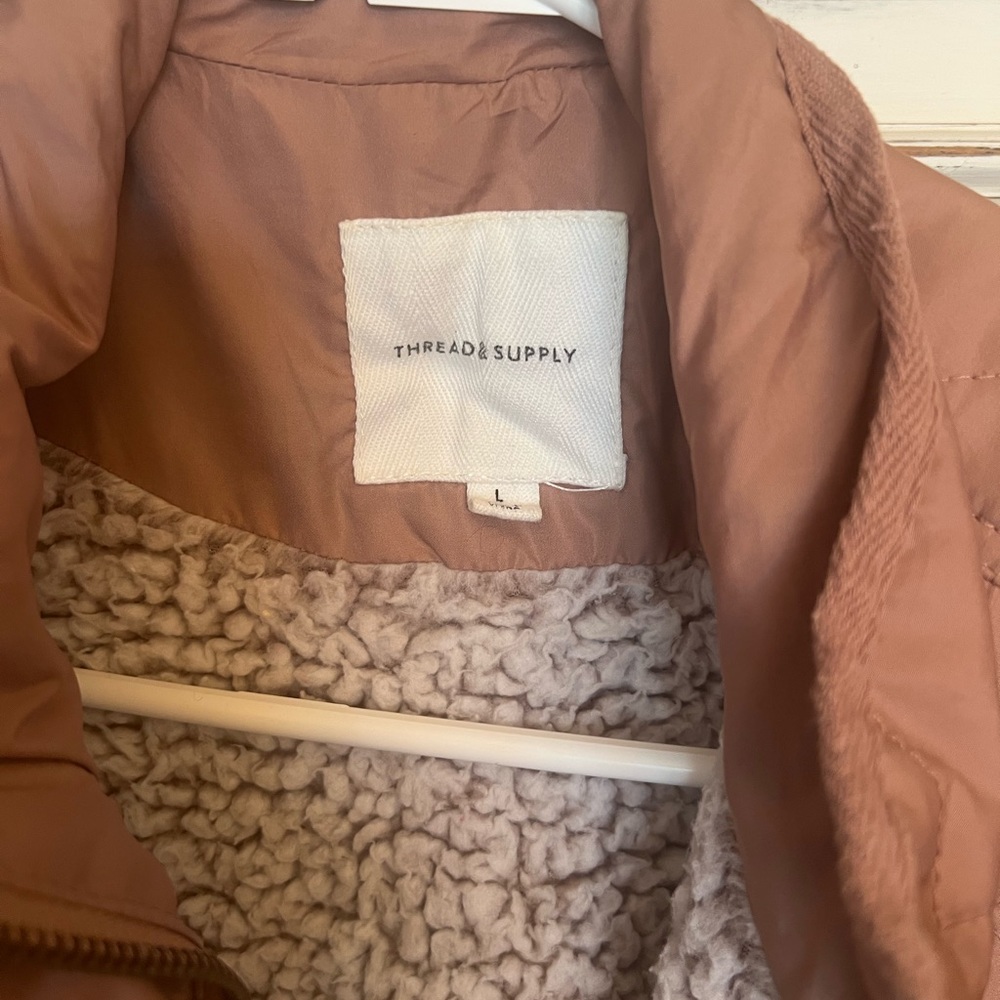 Thread & Supply Quilted Utility Jacket - image 4